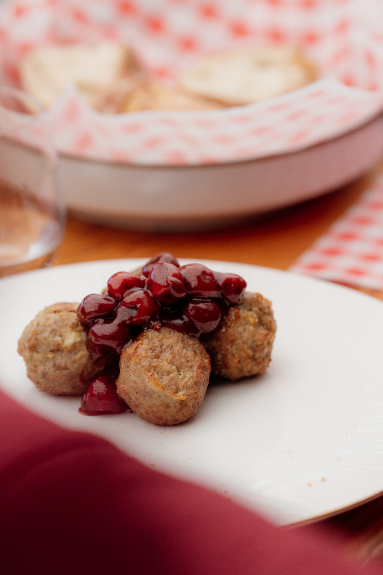 Ballekes met kriekskes